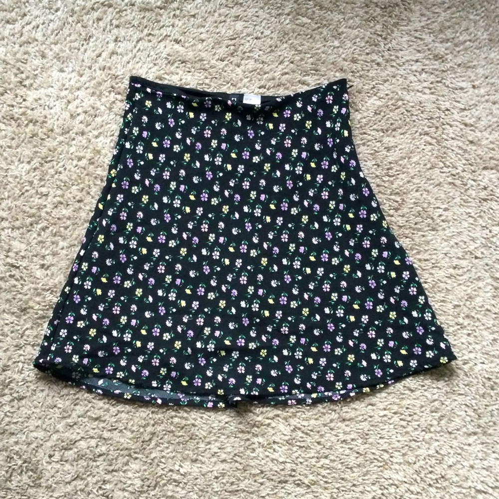 Divided Mini Skirt